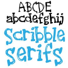 zp scribble serifs