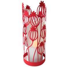 poppy seedpod lantern
