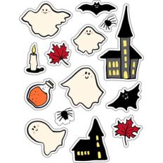 ml halloweeny fun stickers