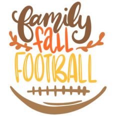 family fall football
