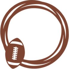 football circle frame