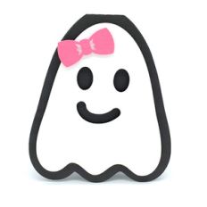 ghost halloween card