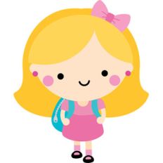 girl with backpack