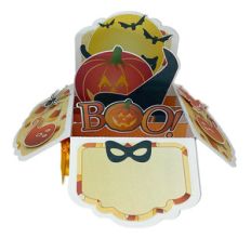 halloween 5x7 pop up card in a box