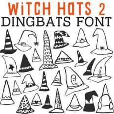 cg witch hats dingbats