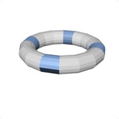 3D Pool float