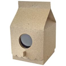 birdhouse milk carton