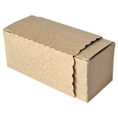 rectangle box with scallop wrap