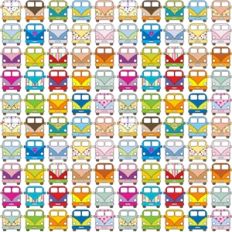 camper van pattern