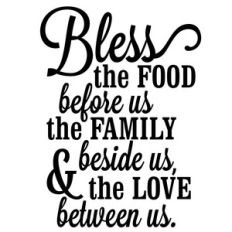 bless the food