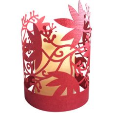 autumn leaves lantern