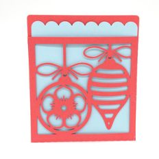 christmas decoration ornaments card