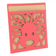 christmas reindeer card