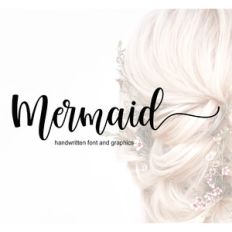 mermaid font