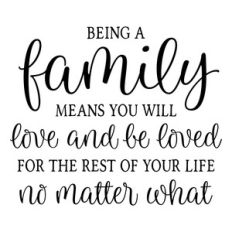 being a family