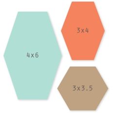 hexagon shapes