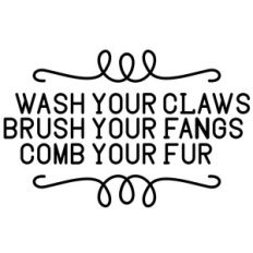 comb your fur