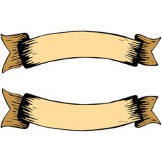 woodcut banners