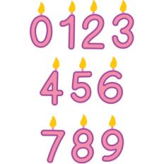 number candles