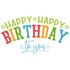 happy birthday to you