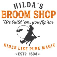 hilda's broom shop