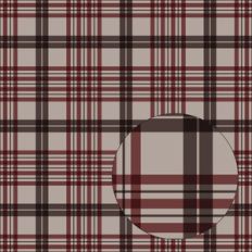 brown and red fall plaid seamless pattern