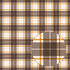 brown and yellow fall plaid seamless pattern