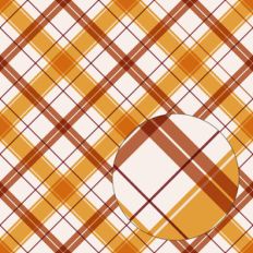 yellow and orange fall plaid seamless pattern