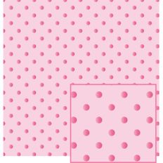 pink on pink polka dot pattern
