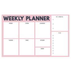 weekly planner printable