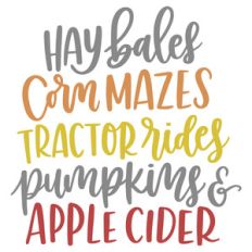 fall saying