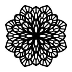 elegant doily