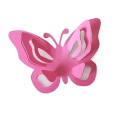 3d pop out butterfly