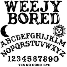 sg weejy bored font