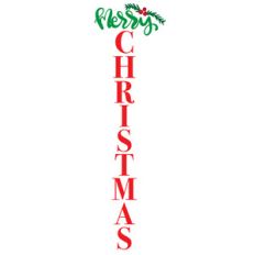 merry christmas porch sign