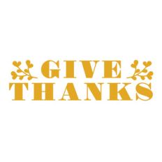 give thanks