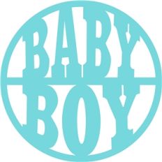 'baby boy' circle title