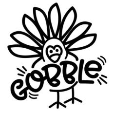 gobble turkey