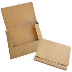 a2 notecard scallop envelope box