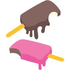 melting ice cream bars