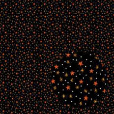 halloween stars seamless pattern