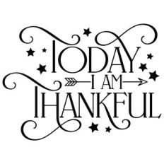 today i am thankful arrow quote