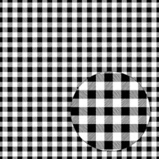 black and white seamless buffalo plaid pattern