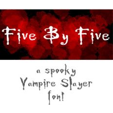 five by five font