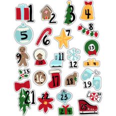 ml christmas advent stickers