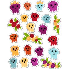 ml day of the dead stickers