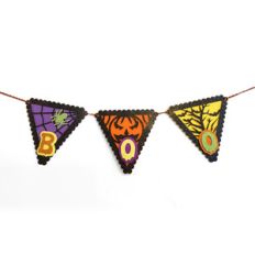 boo halloween banner