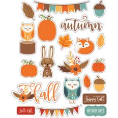 fall stickers