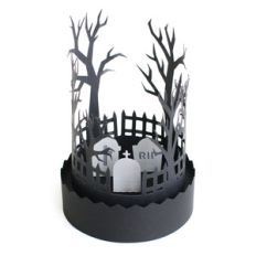 3d graveyard scene