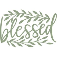 blessed leaf frame